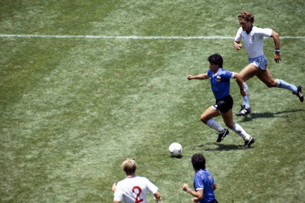 Diego Maradona en el Mundial de 1986