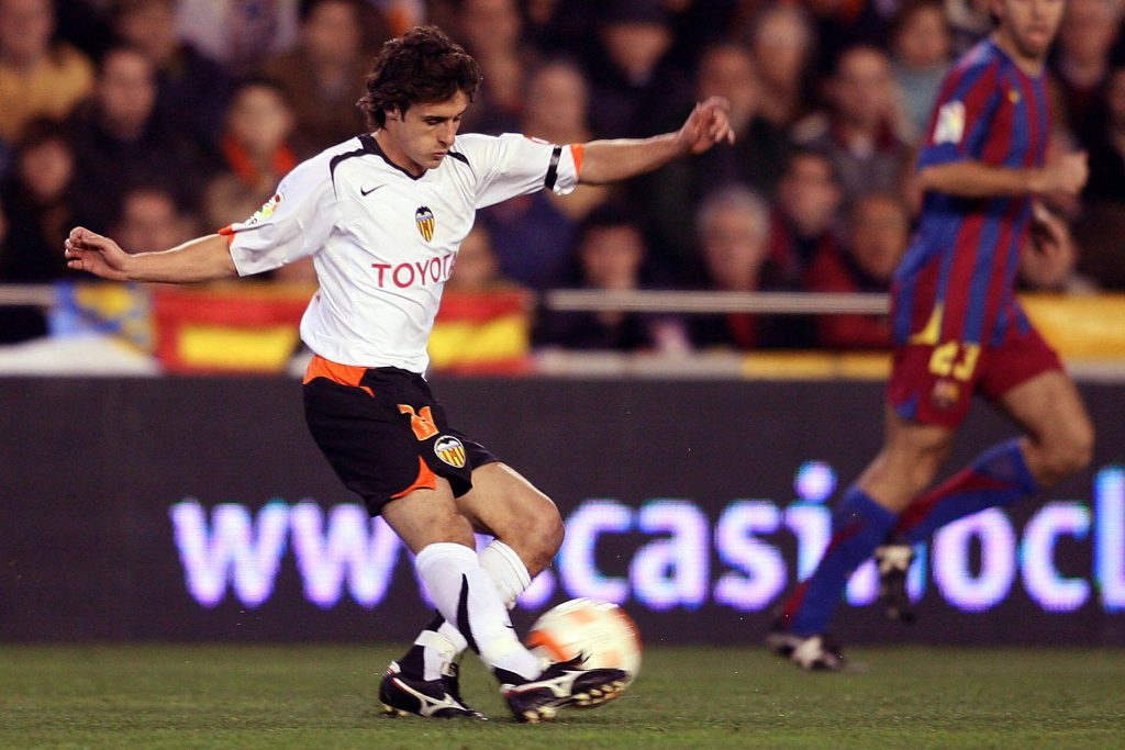 Pablo Aimar jugando por Valencia