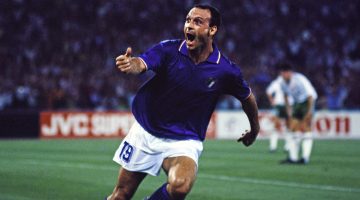 Schillaci en los Mundiales: Bota de Oro y Balón de Oro en Italia 1990, su único torneo