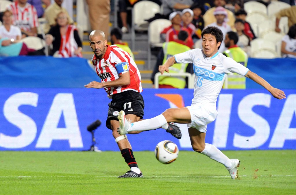 Verón jugando por Estudiantes de La Plata