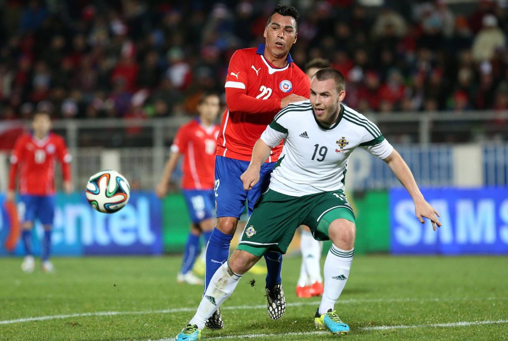 Estebán Paredes vs Costa Rica en partido amistoso vs Costa Rica en 2014