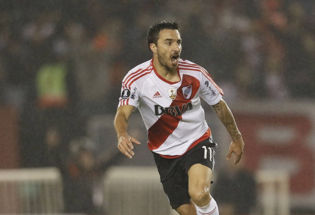 Ignacio Scocco jugando por River Plate