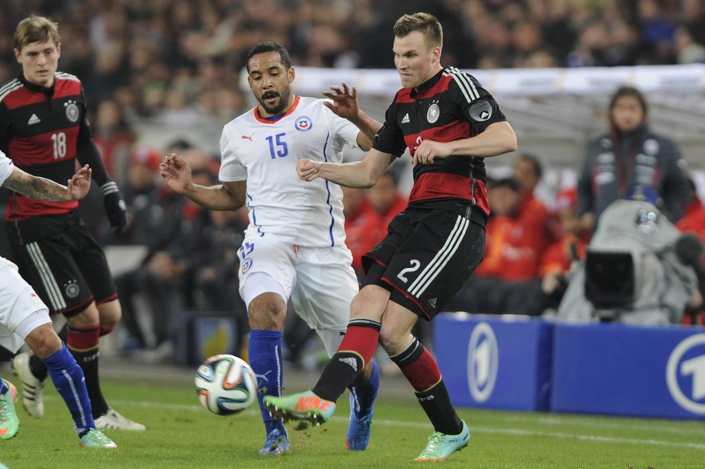 Jean Beausejour vs Alemania en el Mundial de 2014