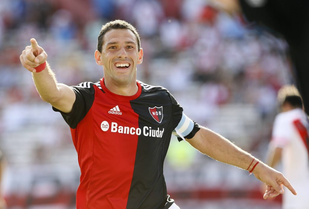 Maxi Rodríguez jugando por Newell's Old Boys