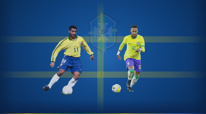 Romário pré-98 x Neymar pré-2026: comparação de números e estatísticas