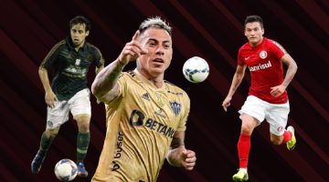Los chilenos con más goles en la historia del Brasileirão