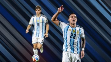 Julián Álvarez o Lautaro Martínez: la comparación completa en números