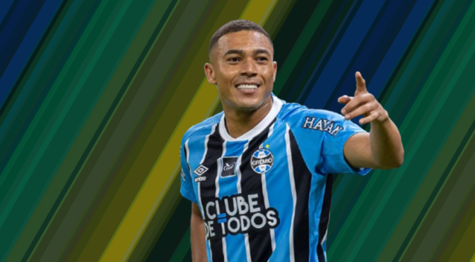 Carlos Vinícius: números, estatísticas e trajetória com Grêmio e Benfica