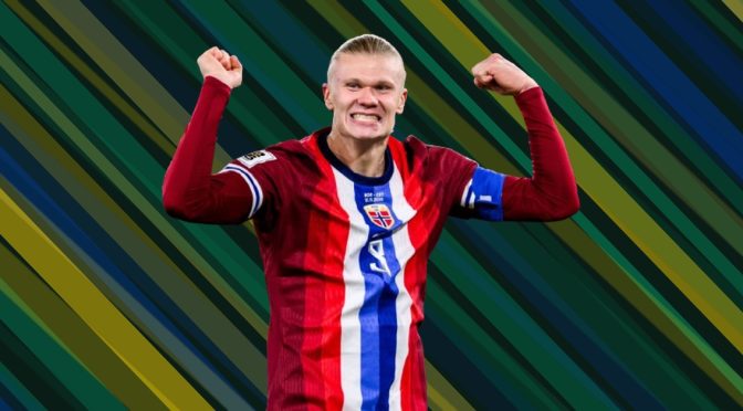 Haaland – números, estatísticas, gols, assistências, média e participações diretas