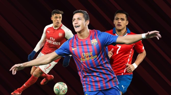 Alexis Sánchez: los goles con Chile, Arsenal, Barcelona e Inter