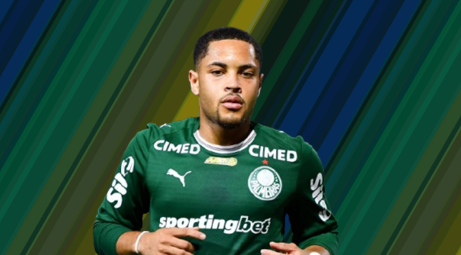 Vitor Roque: todos os gols, assistências e média por temporada na carreira